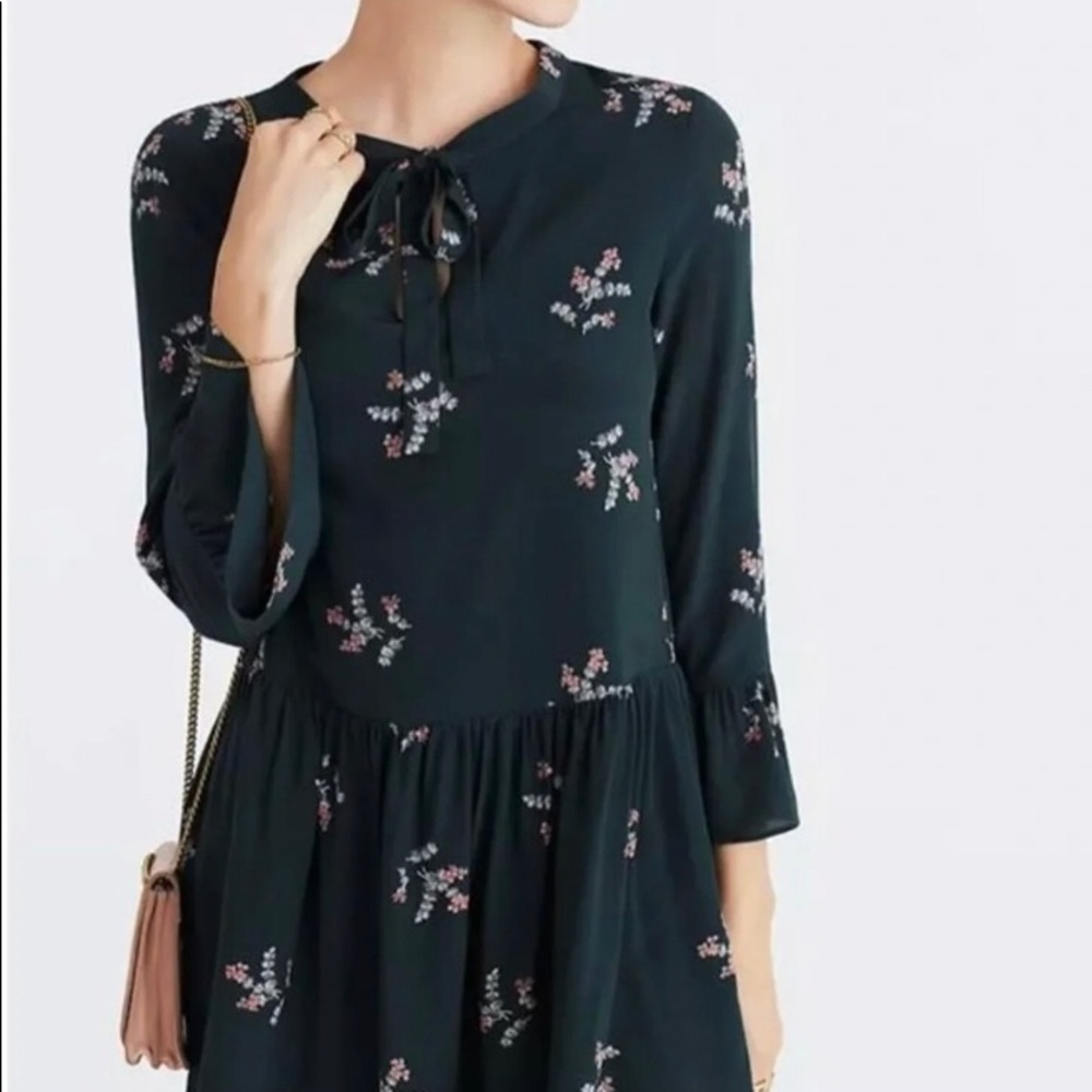 Madewell Floral Print Dress